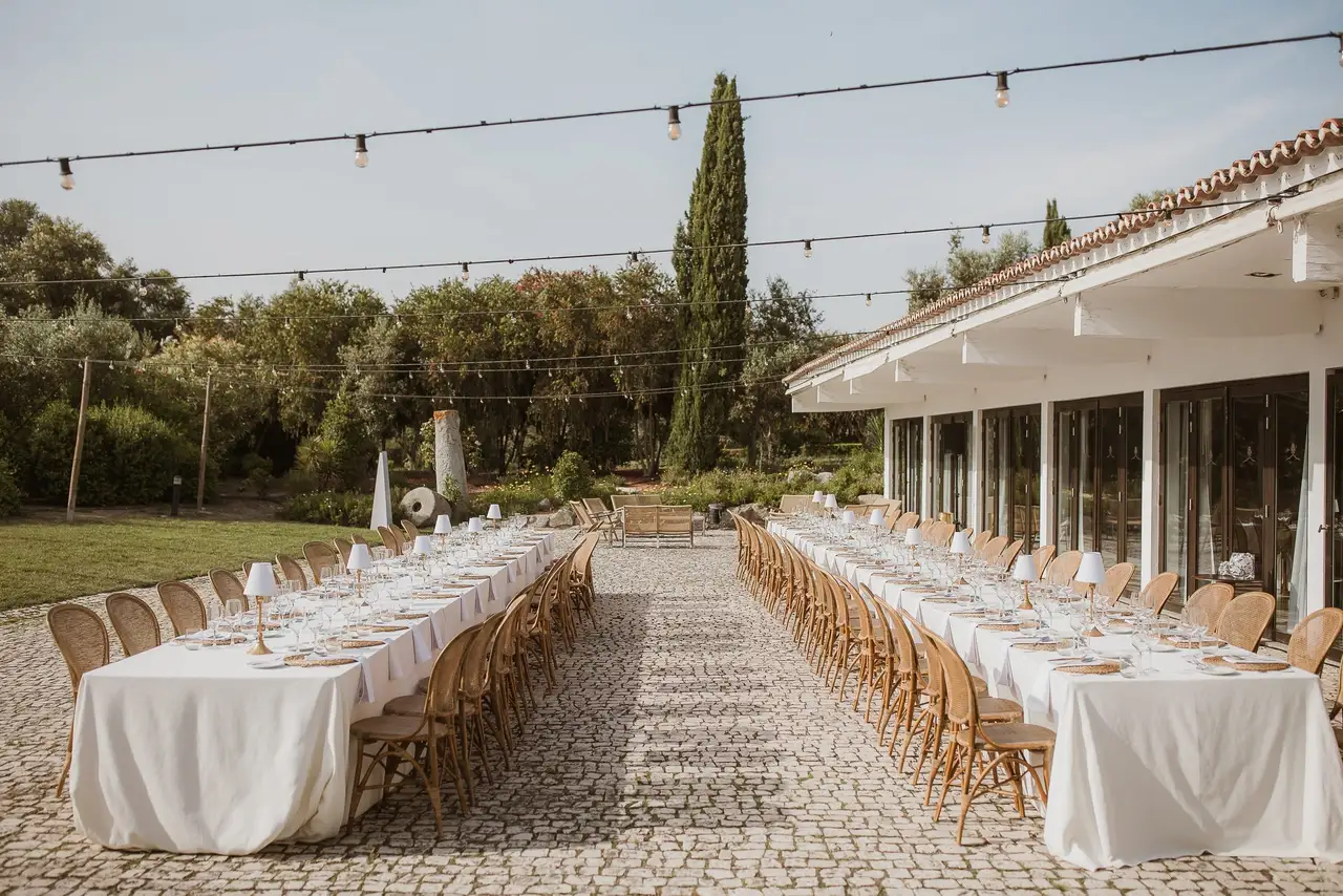 Corporate event decorated by Líquen Events