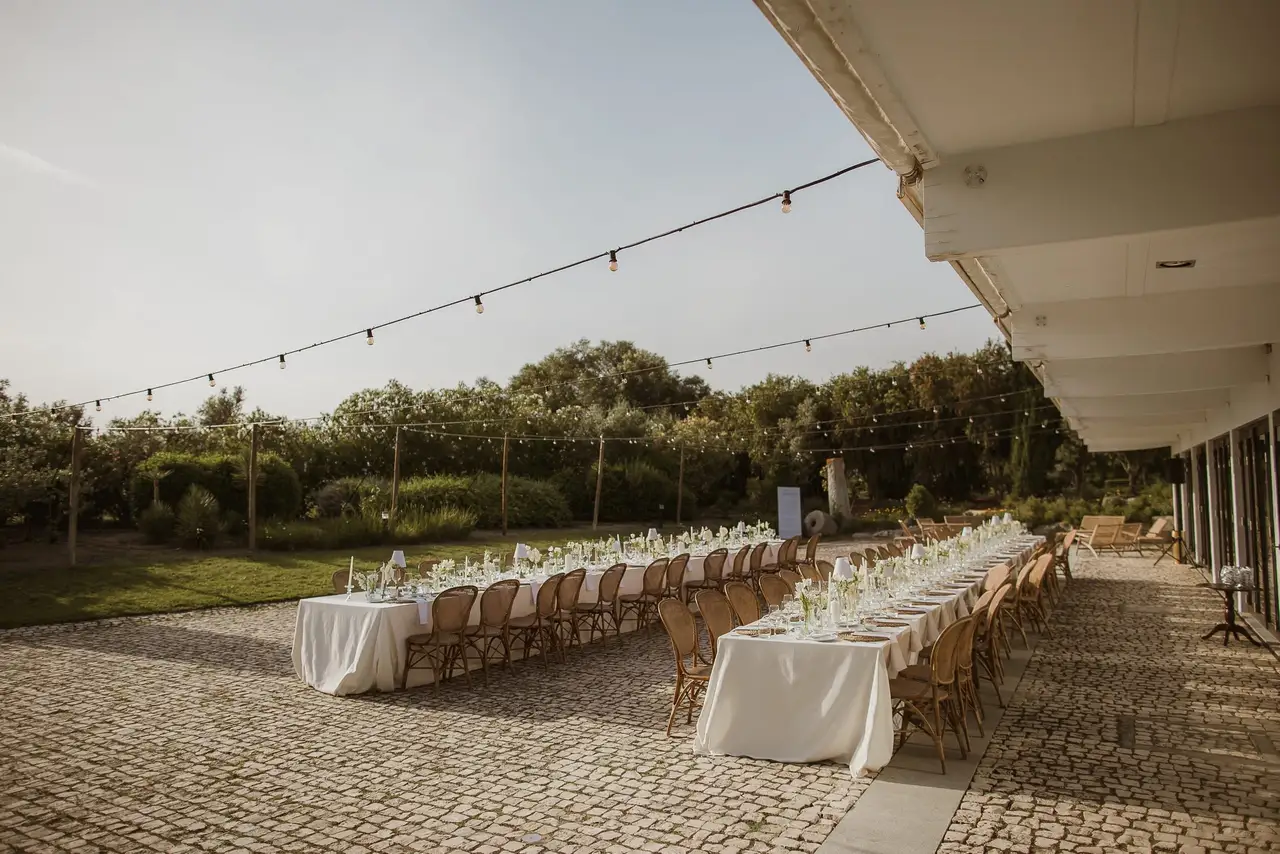 Corporate event decorated by Líquen Events
