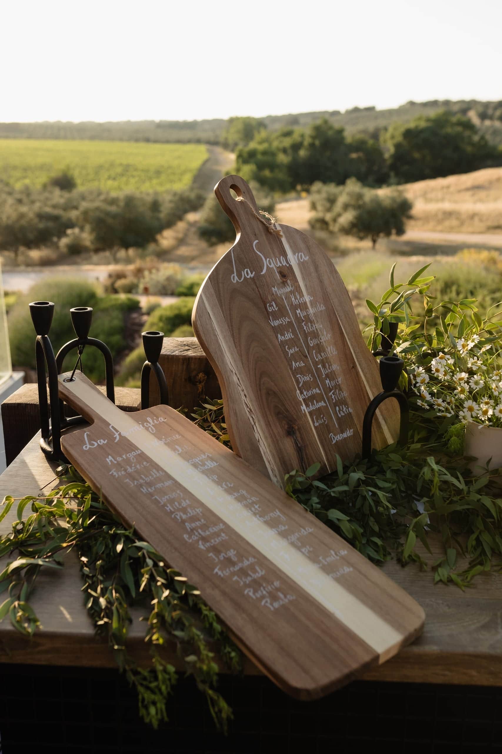 Wedding decorated by Líquen Events in the Alentejo — J & A