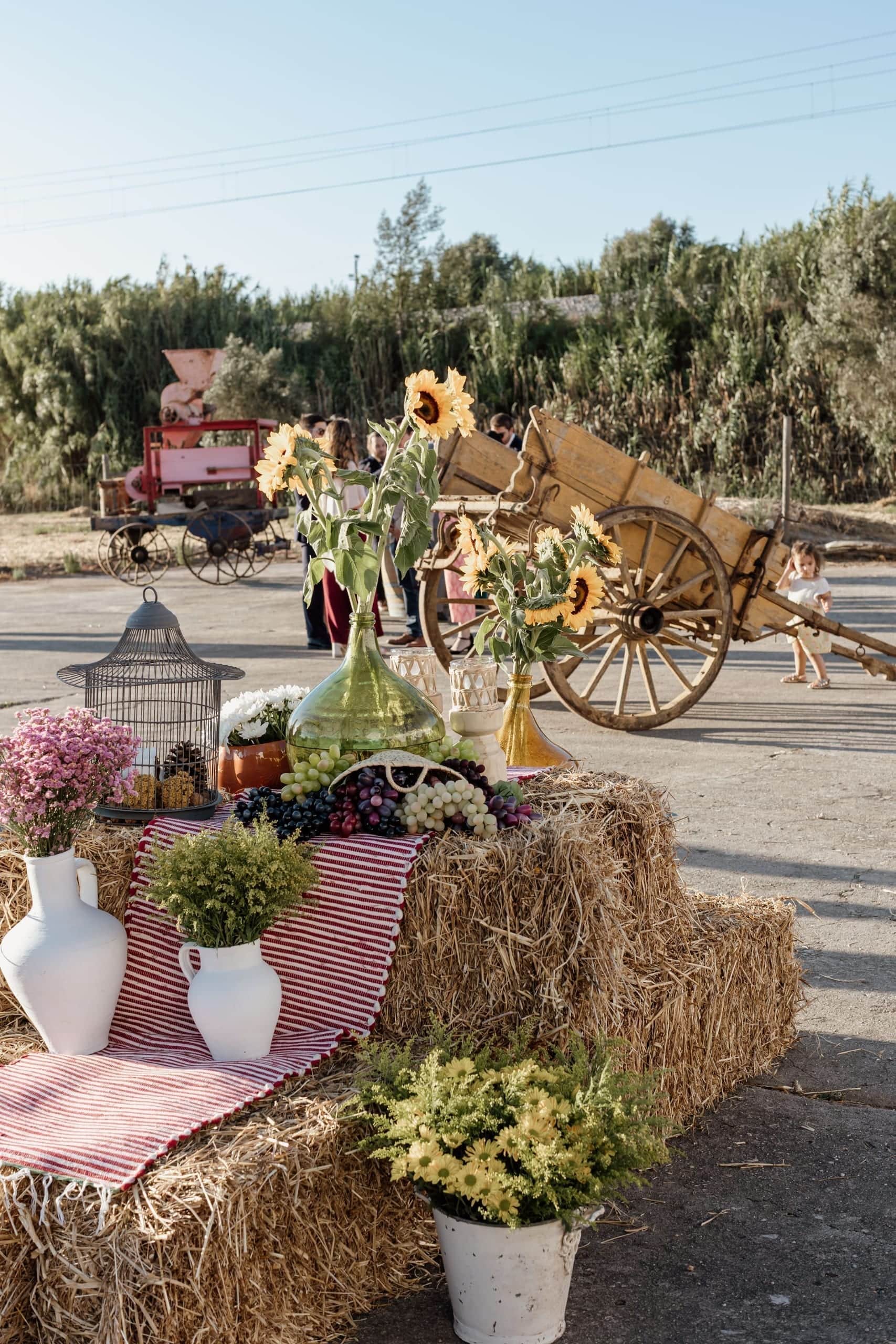 Wedding decorated by Líquen Events in the Alentejo — Matilde & Filipe