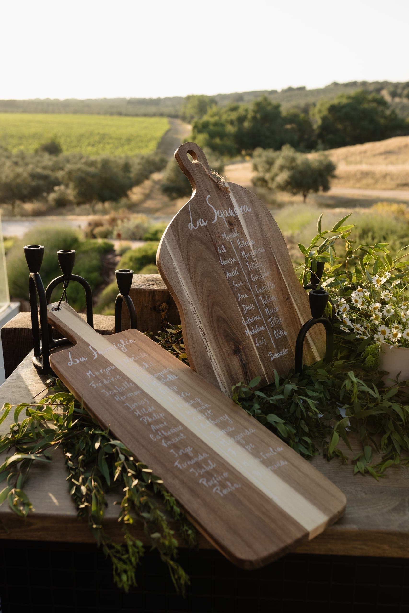 Wedding decorated by Líquen Events in the Alentejo — J & A